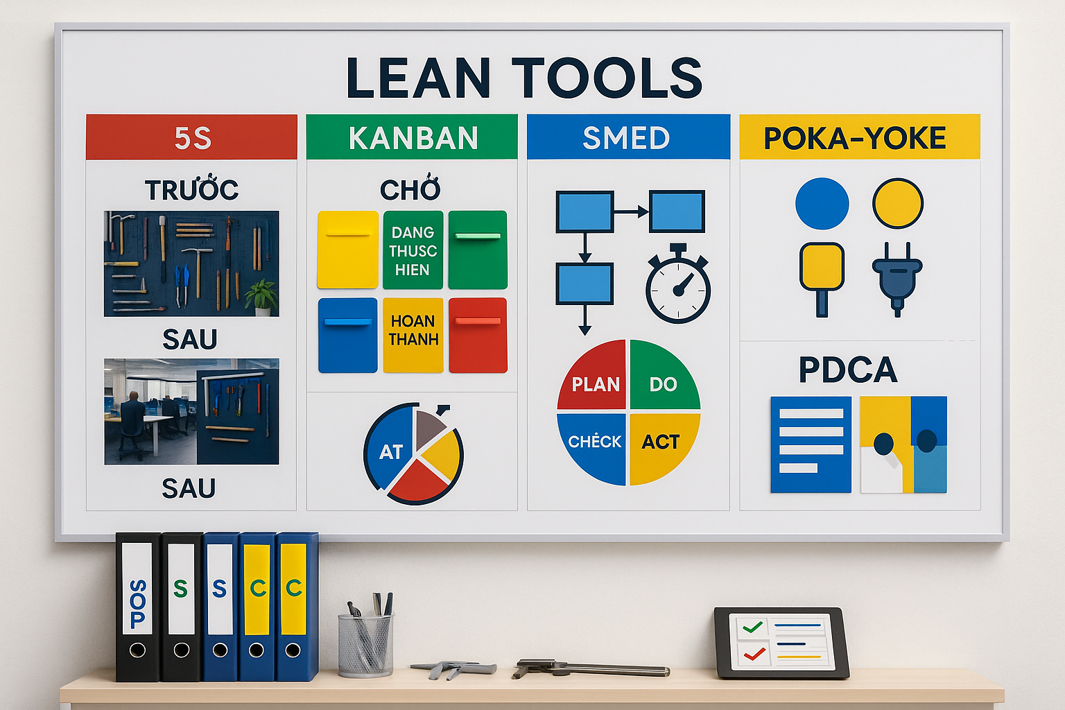 Bảng công cụ Lean